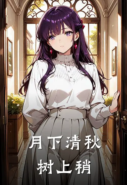 月下清秋树上稍