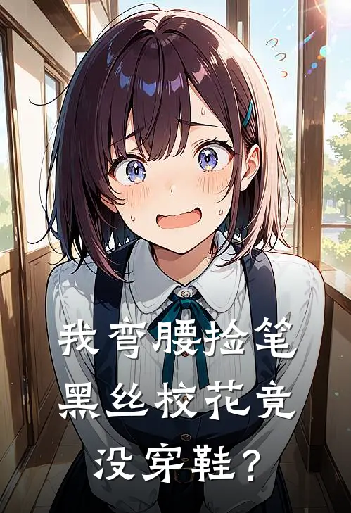 我弯腰捡笔，黑丝校花竟没穿鞋？