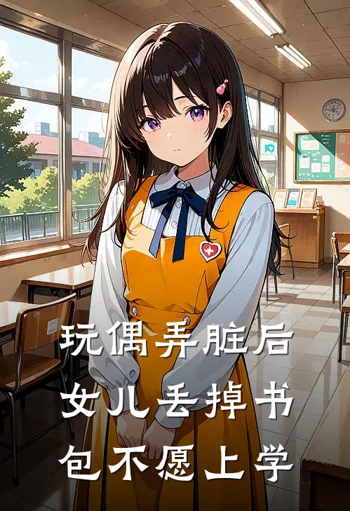 玩偶弄脏后，女儿丢掉书包不愿上学