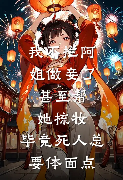 我不拦阿姐做妾了，甚至帮她梳妆，毕竟死人总要体面点